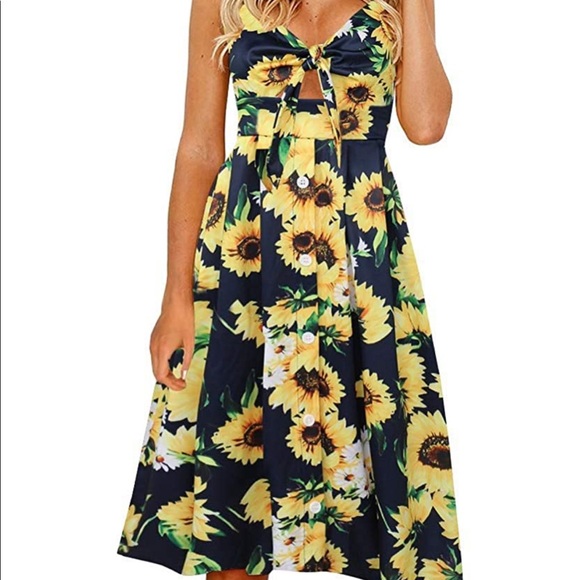 Fancyinn Dresses & Skirts - 🌻Sunflower Midi Dress🌻